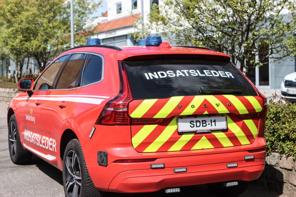 Brand på toilet. Foto: Ole Kæhler