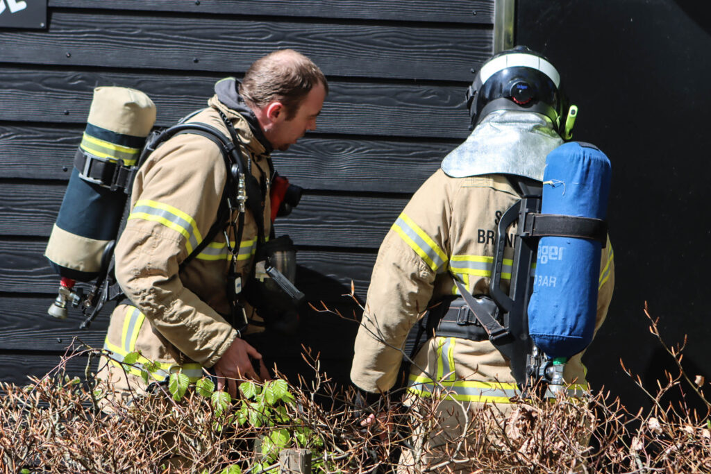 Brand på toilet. Foto: Ole Kæhler