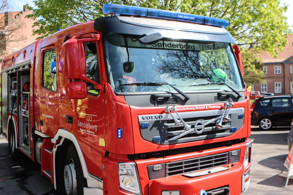 Brand på toilet. Foto: Ole Kæhler