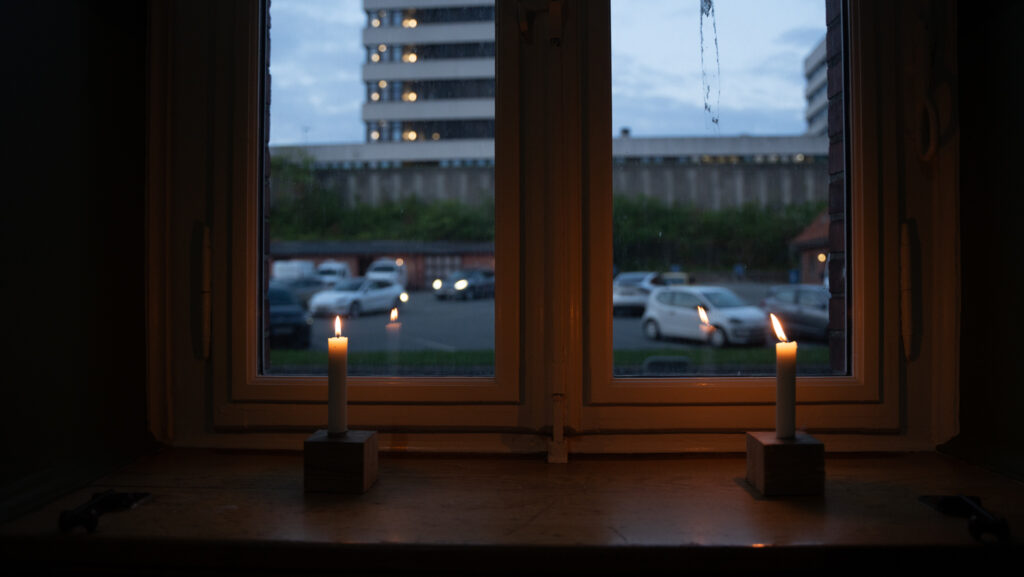 Lys i vinduerne. Bachs Foto