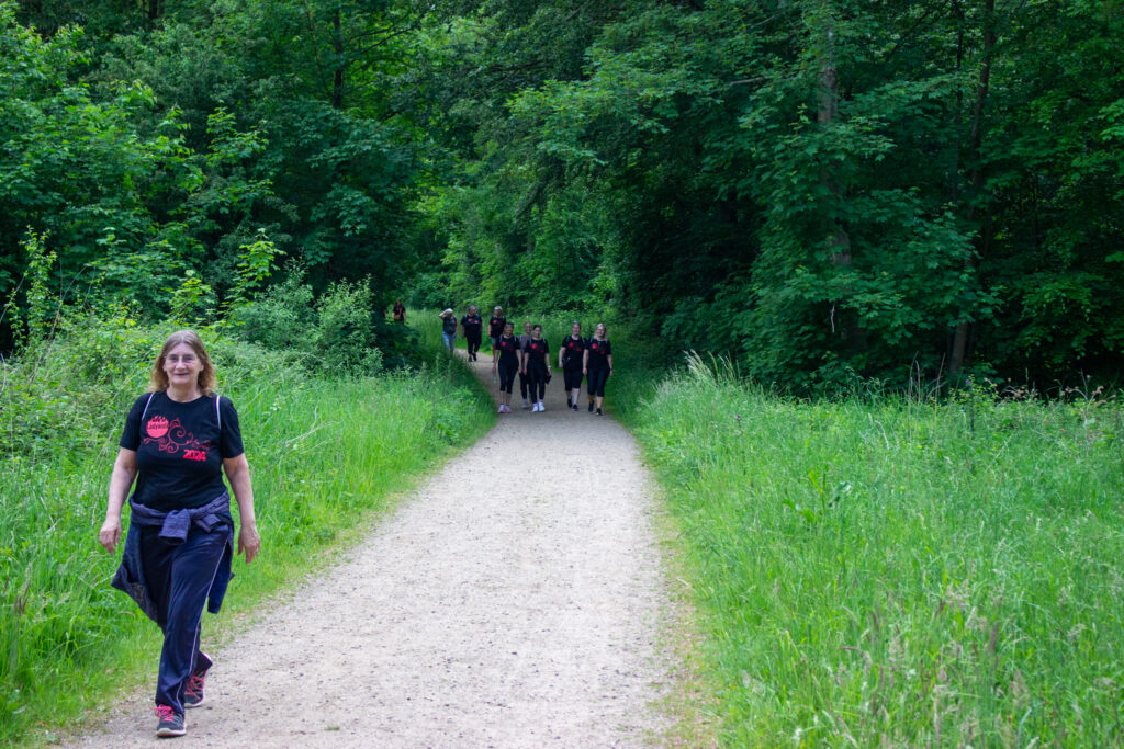 Ladywalk. Bachs Foto