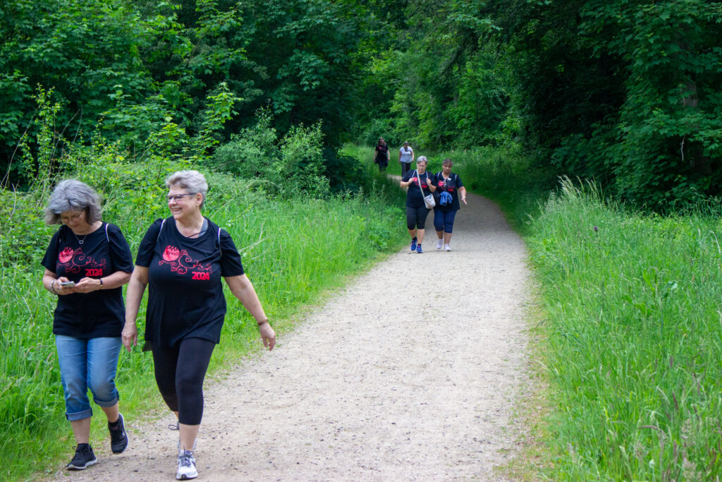 Ladywalk. Bachs Foto