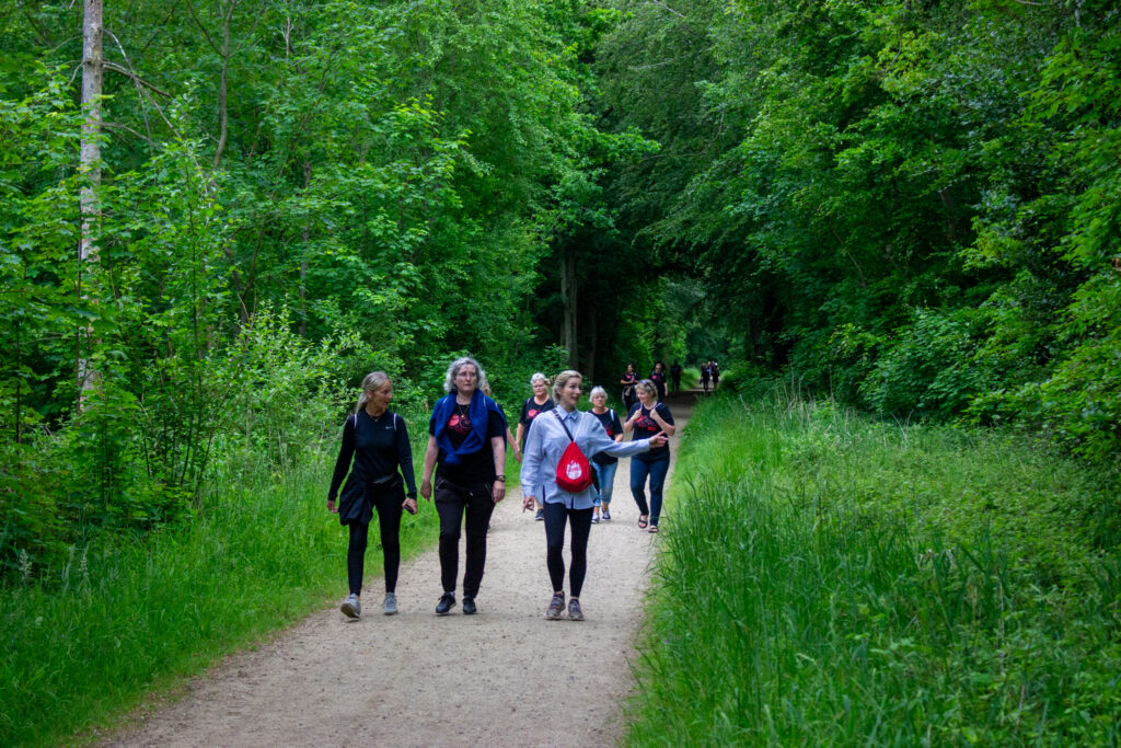 Ladywalk. Bachs Foto