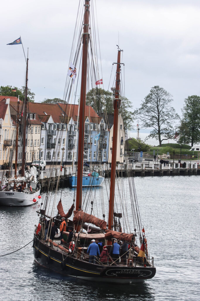 Sejlskibe. Foto: Ole Kæhler