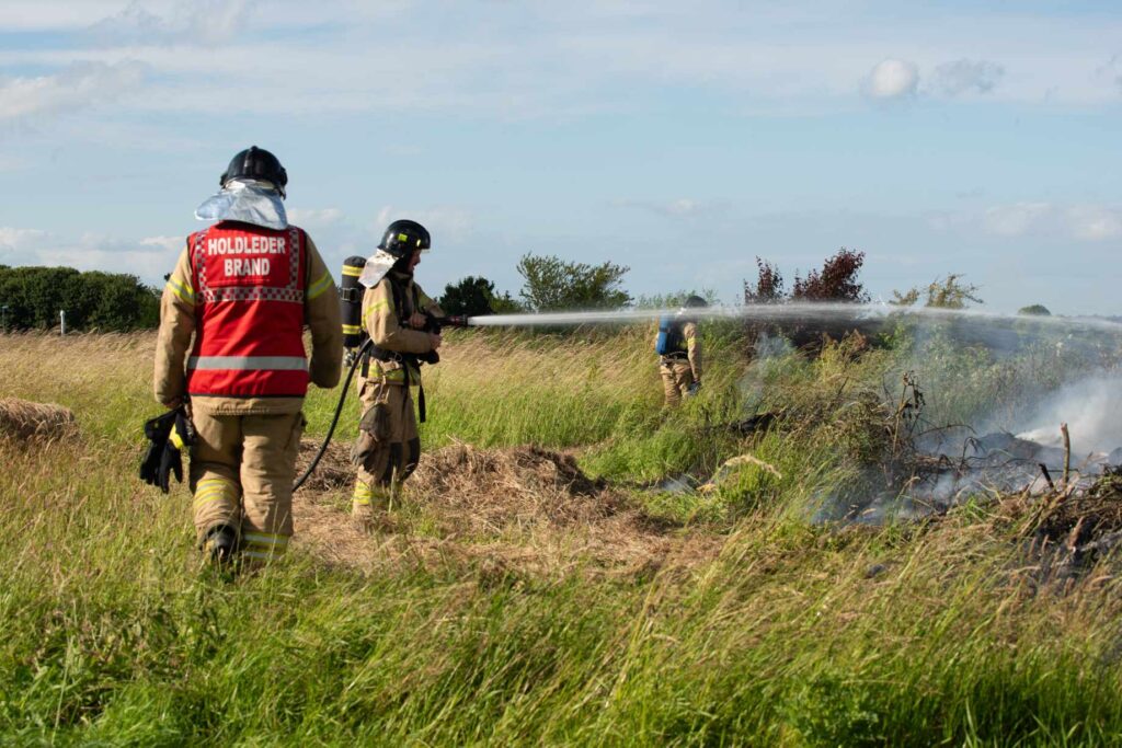 Brand i Ragebøl. KGF Foto