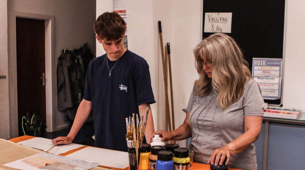 Kunstprojekt. Foto: Ole Kæhler