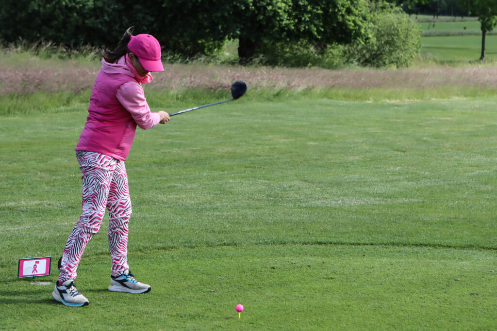 Lyserød golf. Foto: Ole Kæhler