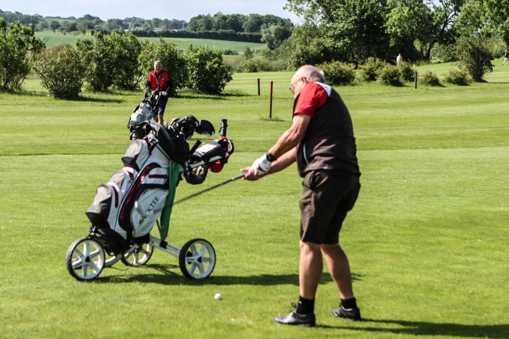 Lyserød golf. Foto: Ole Kæhler