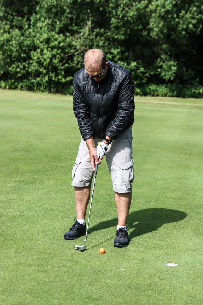 Lyserød golf. Foto: Ole Kæhler