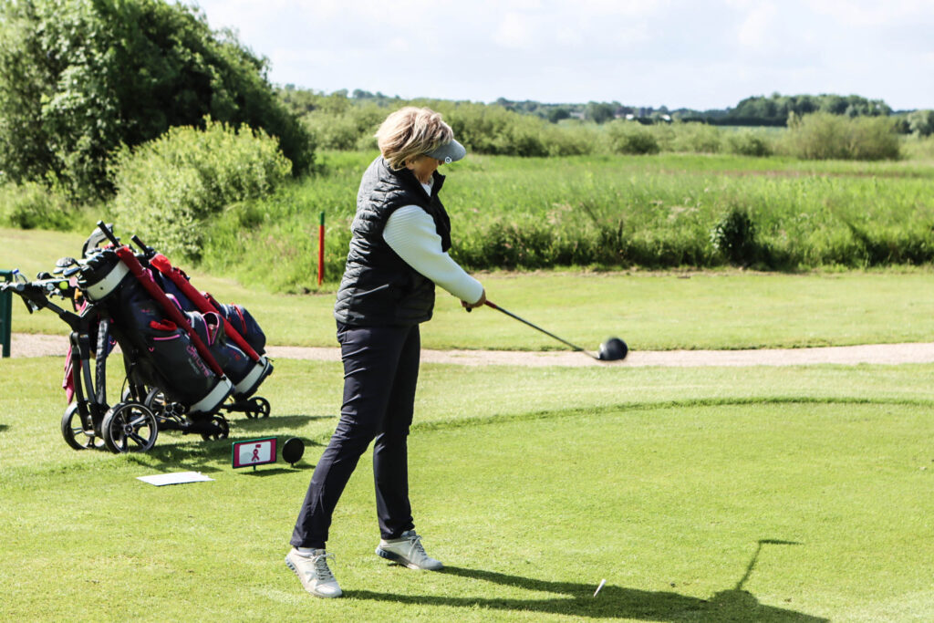 Lyserød golf. Foto: Ole Kæhler