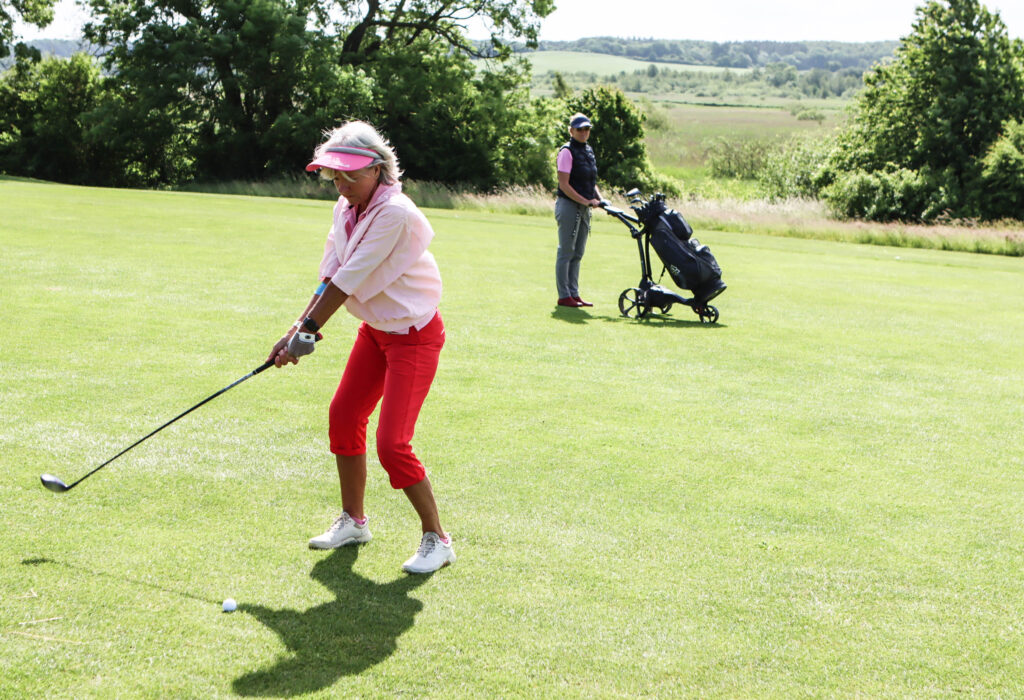 Lyserød golf. Foto: Ole Kæhler