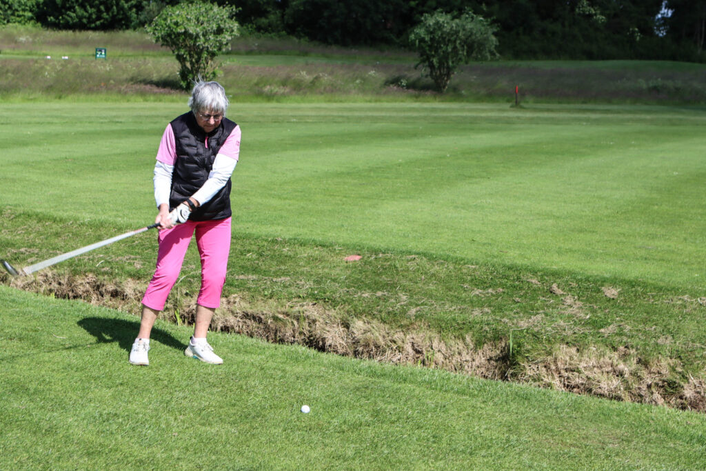 Lyserød golf. Foto: Ole Kæhler