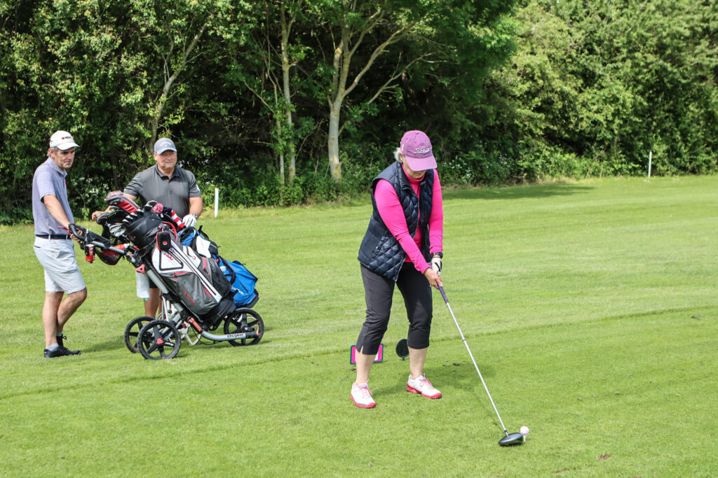 Lyserød golf. Foto: Ole Kæhler