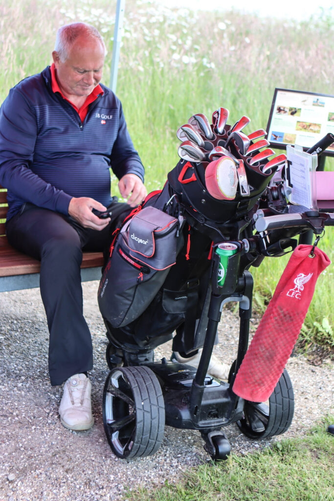 Lyserød golf. Foto: Ole Kæhler