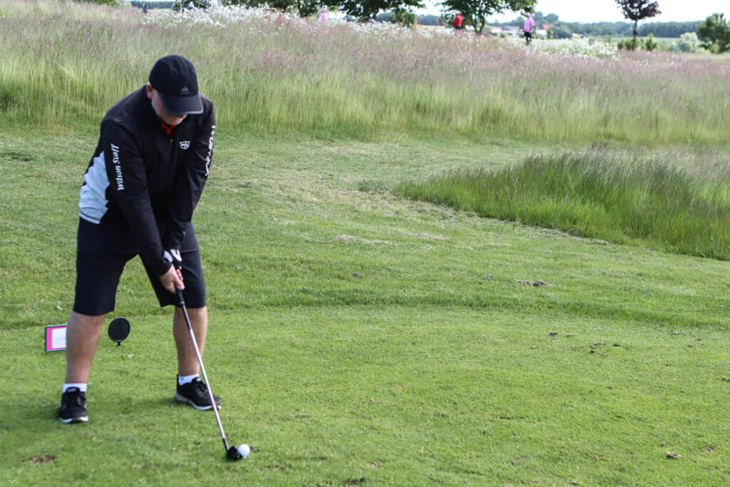 Lyserød golf. Foto: Ole Kæhler