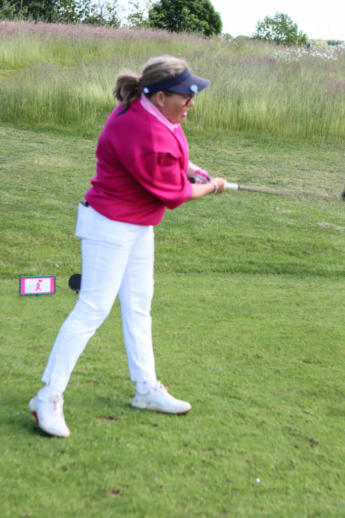Lyserød golf. Foto: Ole Kæhler