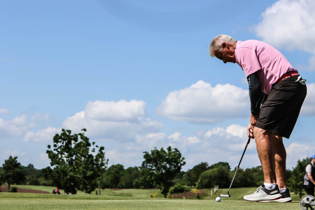 Lyserød golf. Foto: Ole Kæhler