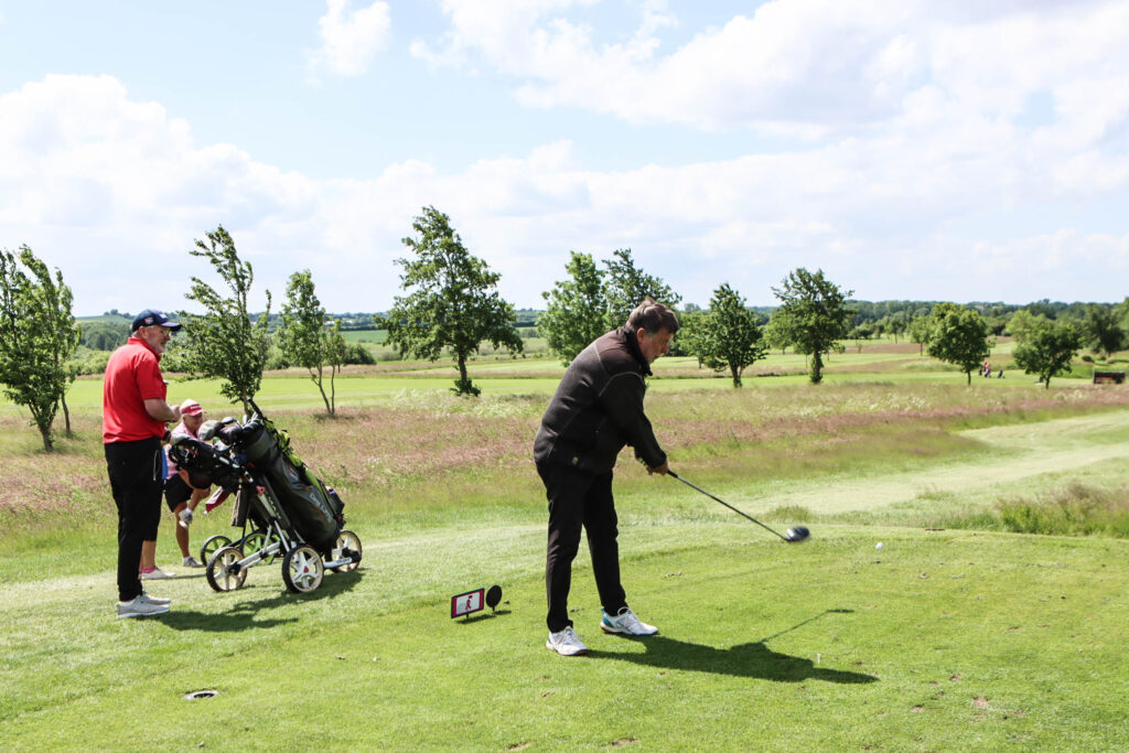 Lyserød golf. Foto: Ole Kæhler