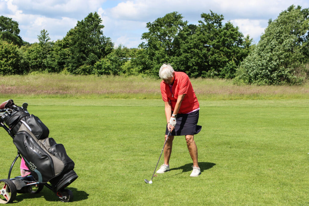 Lyserød golf. Foto: Ole Kæhler