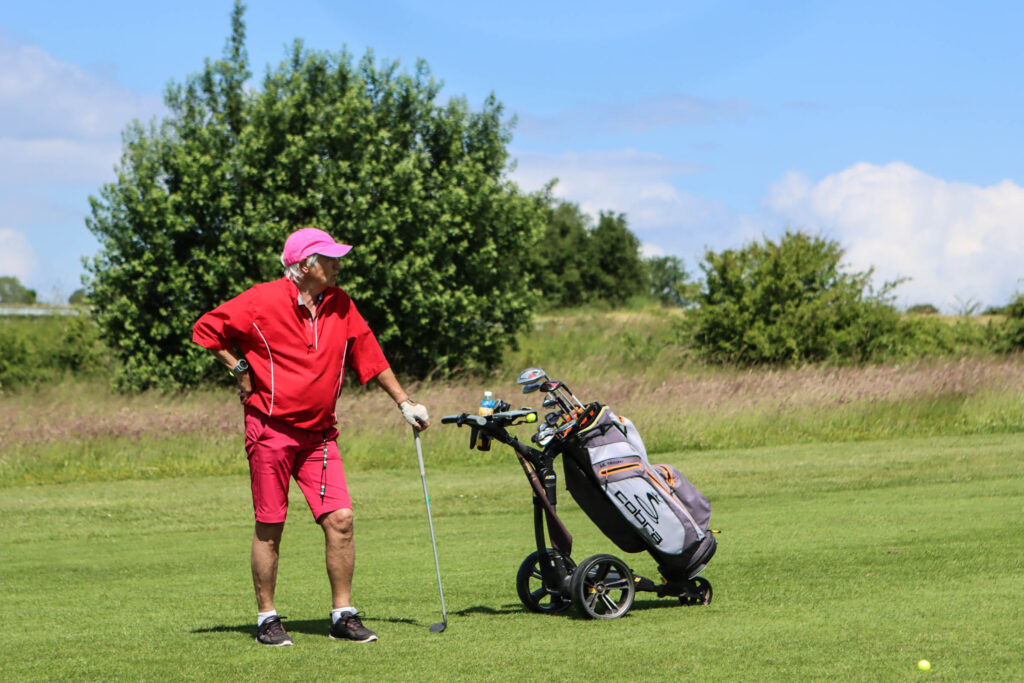 Lyserød golf. Foto: Ole Kæhler