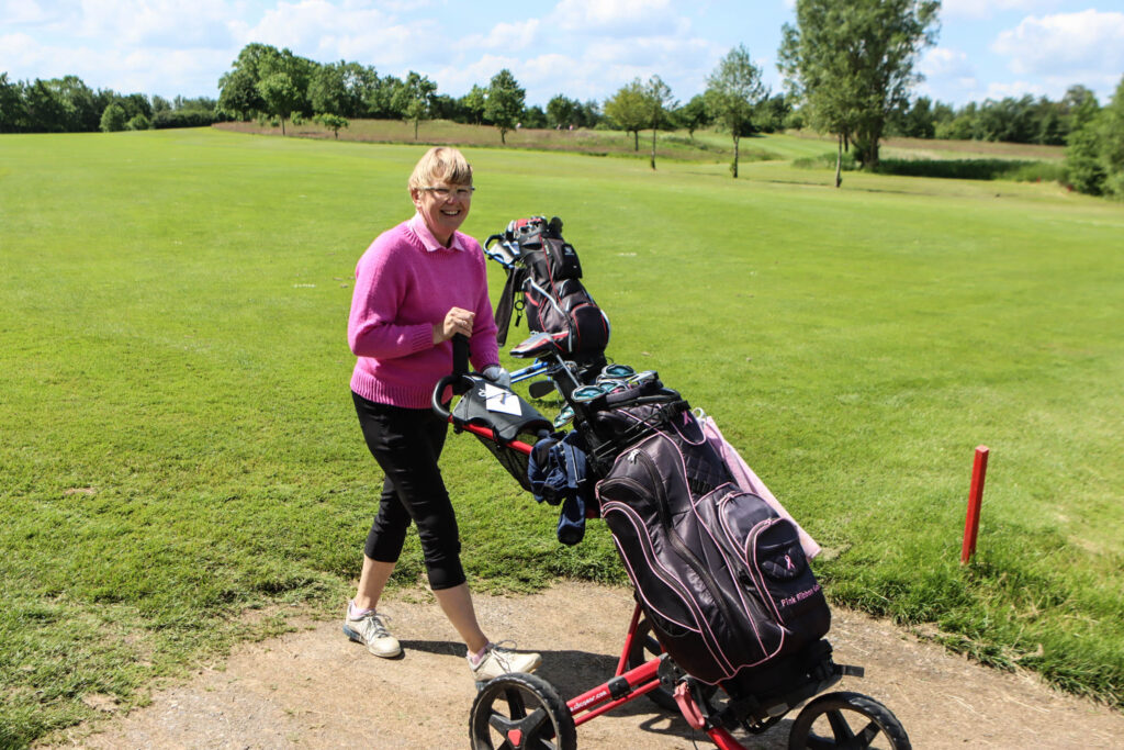 Lyserød golf. Foto: Ole Kæhler