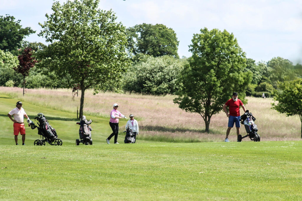 Lyserød golf. Foto: Ole Kæhler