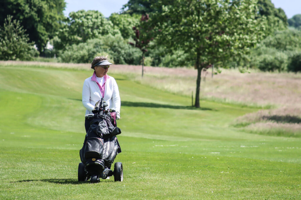 Lyserød golf. Foto: Ole Kæhler