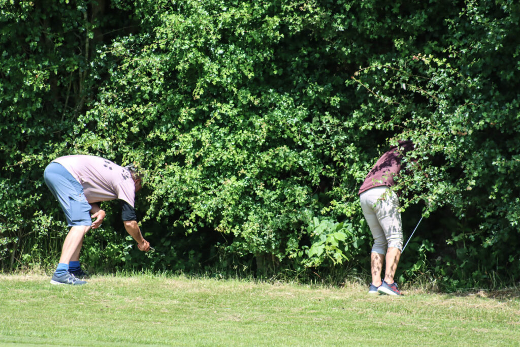 Lyserød golf. Foto: Ole Kæhler
