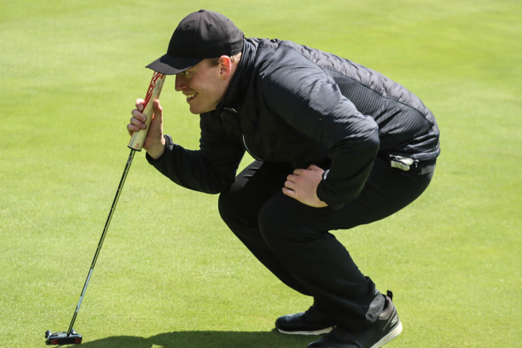 Lyserød golf. Foto: Ole Kæhler