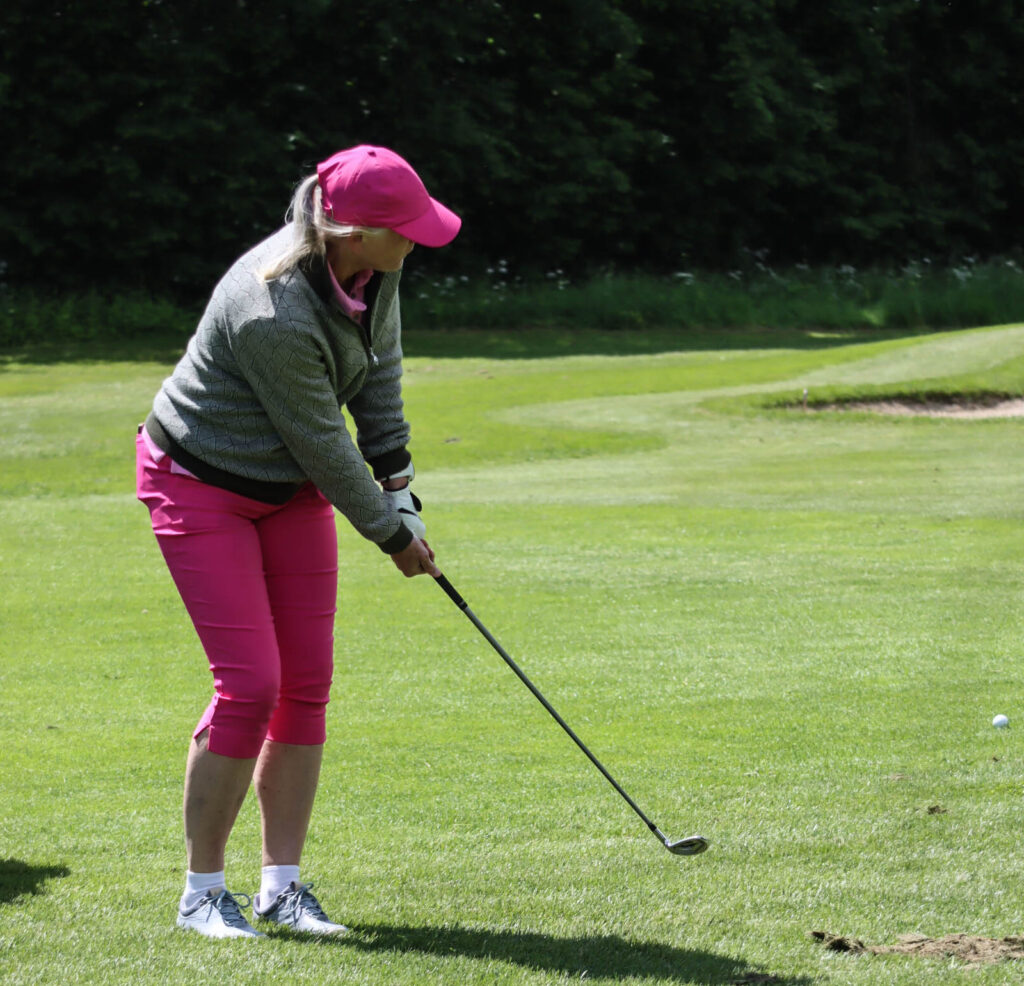Lyserød golf. Foto: Ole Kæhler