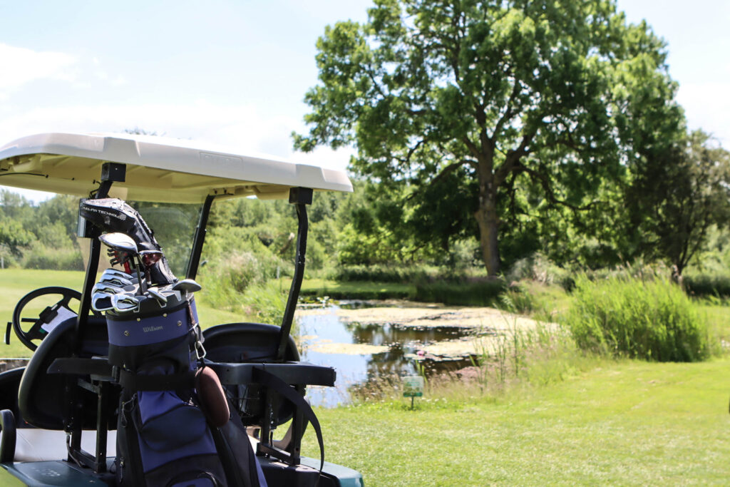 Lyserød golf. Foto: Ole Kæhler