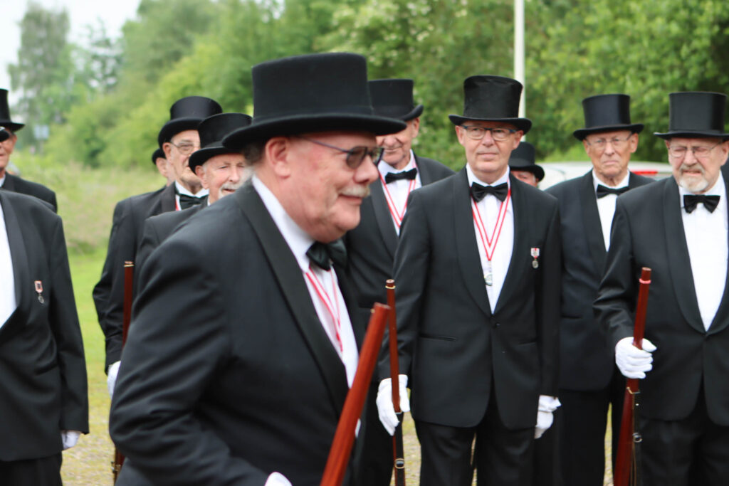 Kongeskydning. Foto: Ole Kæhler