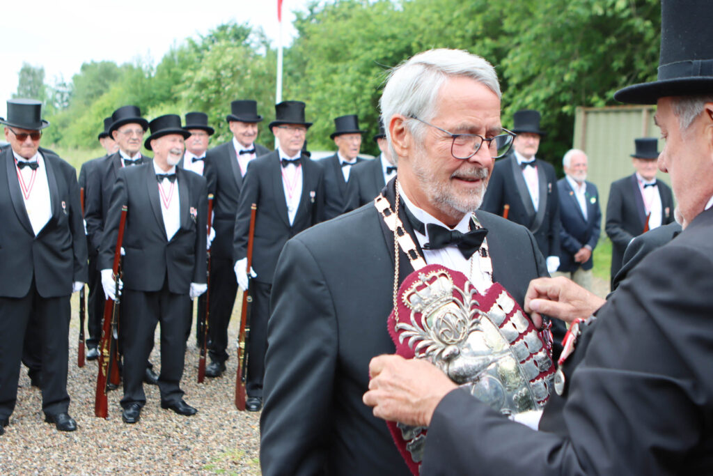 Kongeskydning. Foto: Ole Kæhler