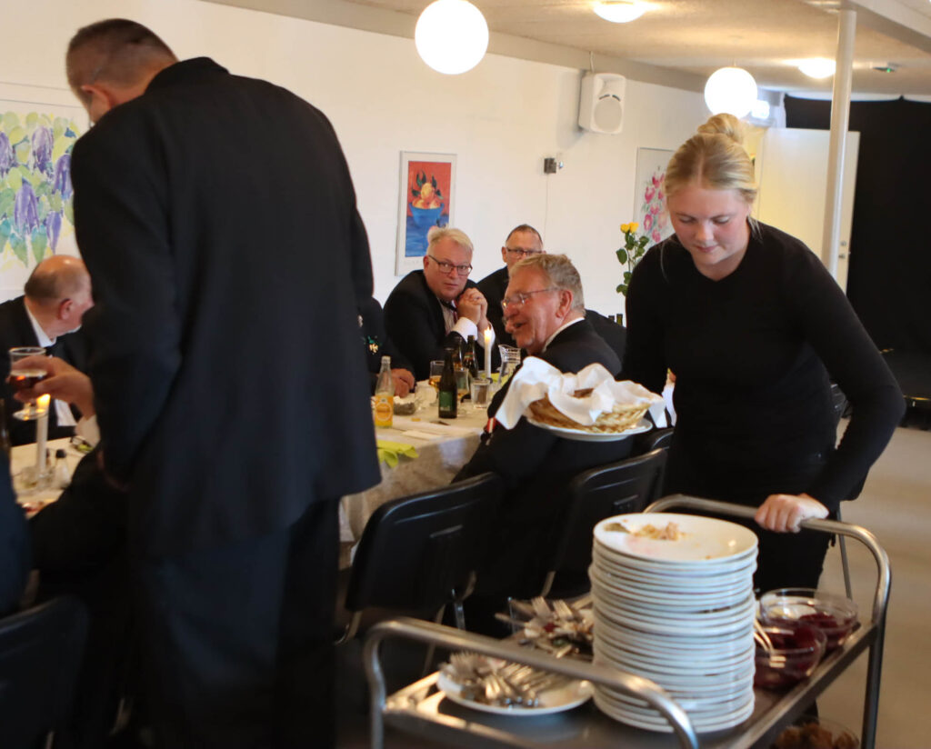 Skyttefrokost. Foto: Ole Kæhler