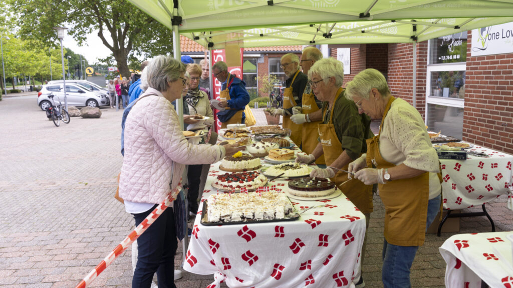 Sønderjysk Kagebord. Bachs Foto