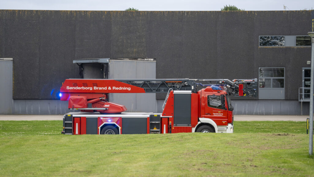 Brand hos Beka. Bach Foto og KGF Foto