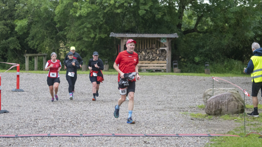 Motionsløb i regn. Bachs FOTO