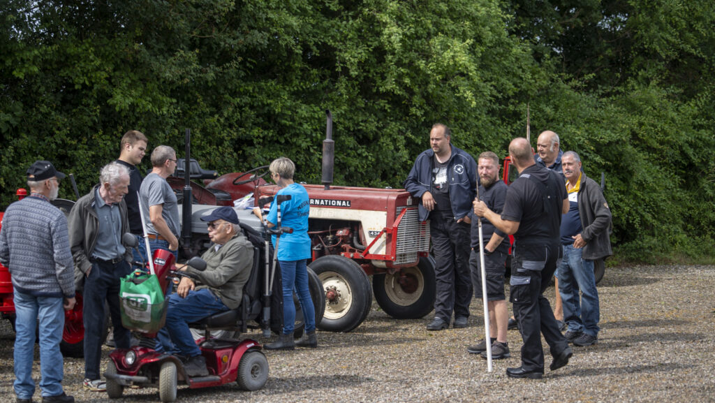 Traktorringridning. Bachs Foto