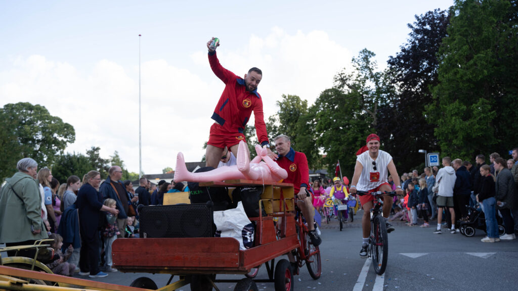 Cykeloptog. Bachs Foto
