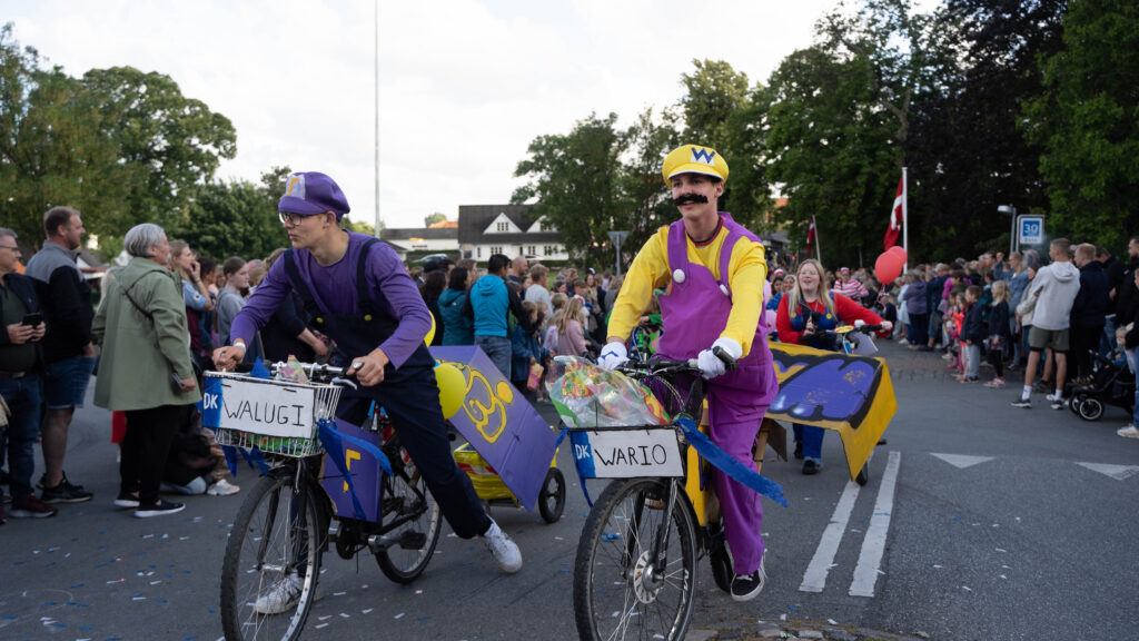 Cykeloptog. Bachs Foto