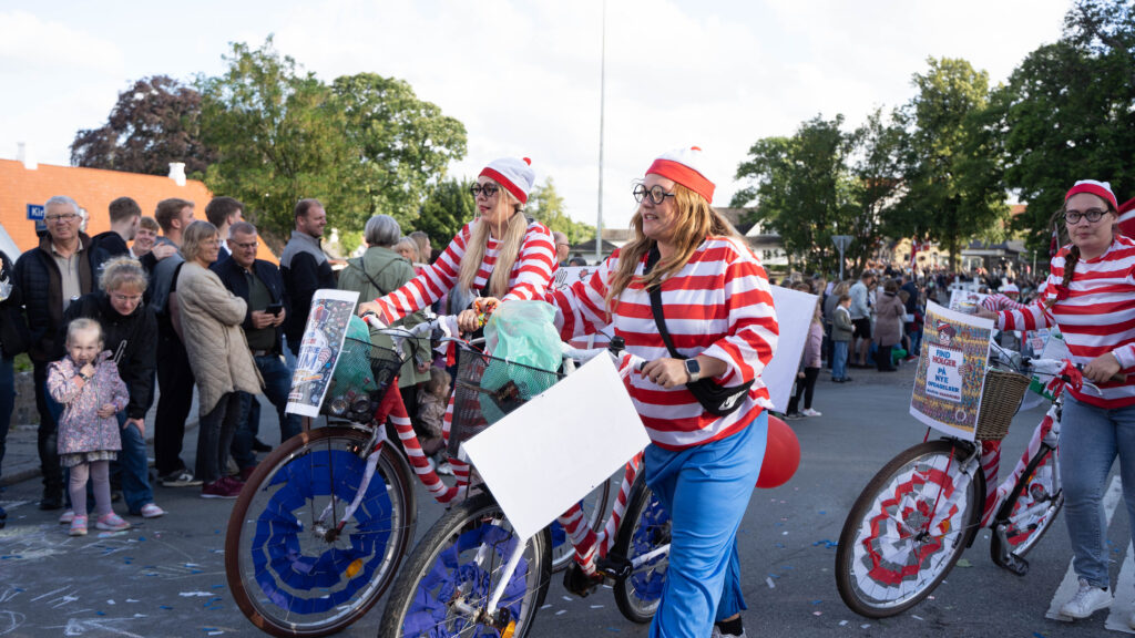 Cykeloptog. Bachs Foto