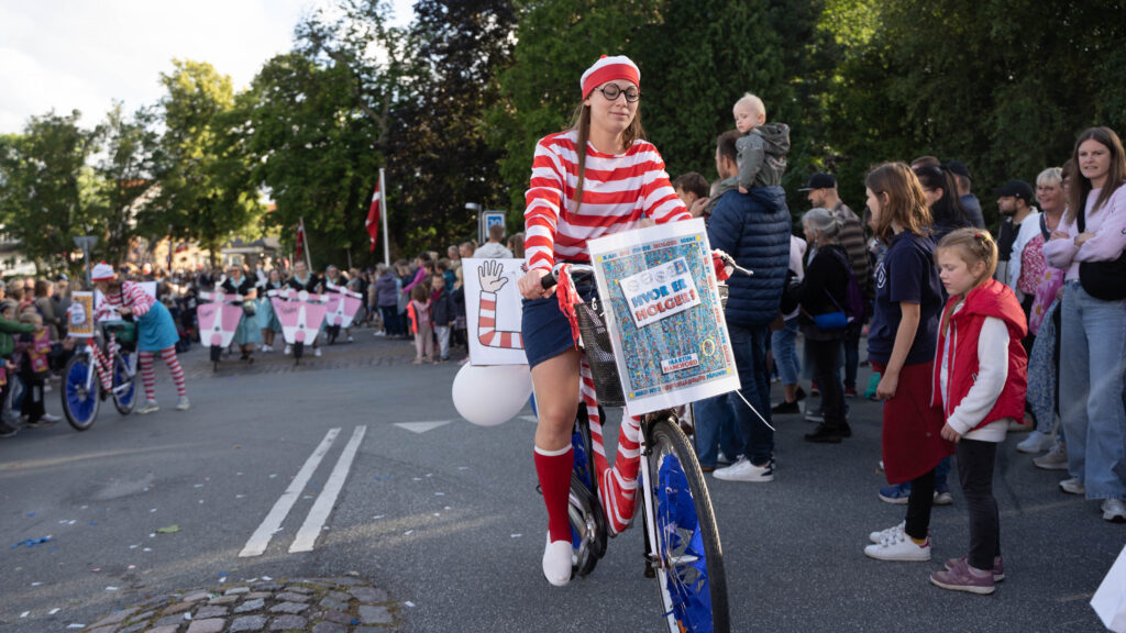 Cykeloptog. Bachs Foto