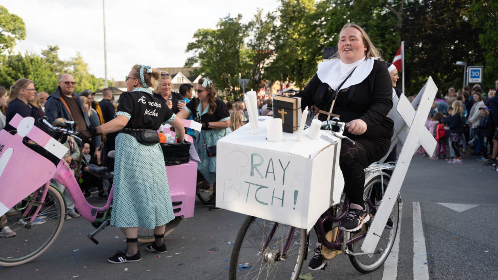 Cykeloptog. Bachs Foto
