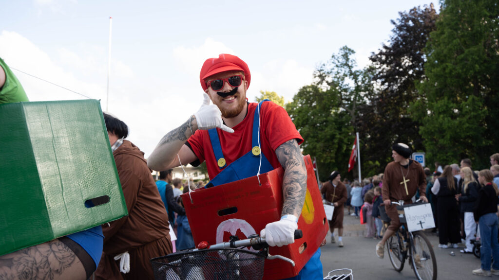 Cykeloptog. Bachs Foto
