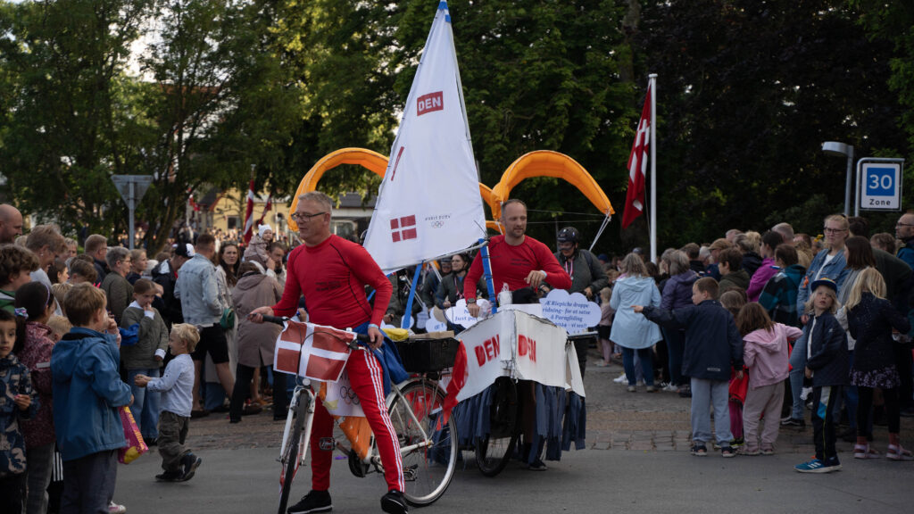 Cykeloptog. Bachs Foto