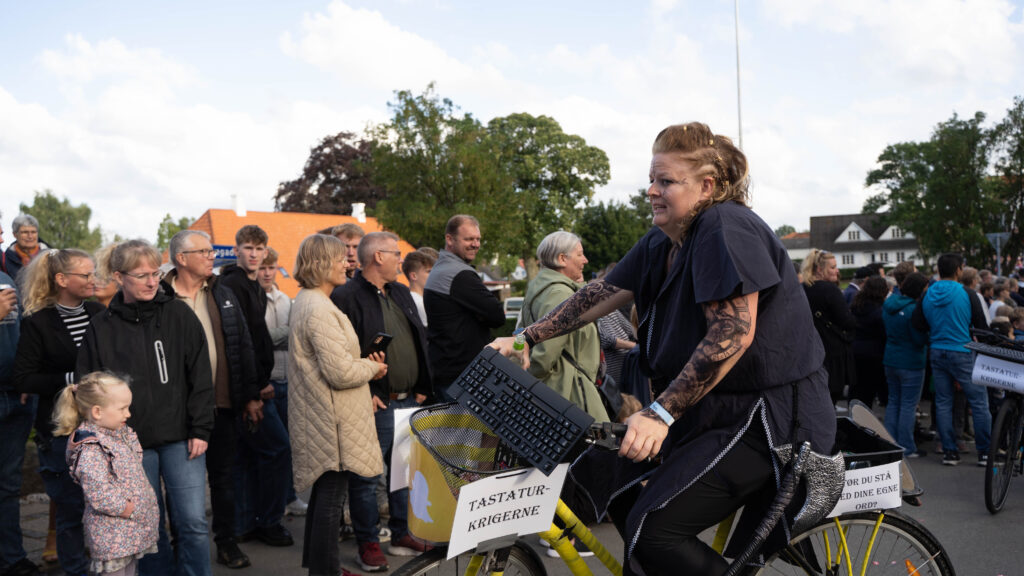 Cykeloptog. Bachs Foto