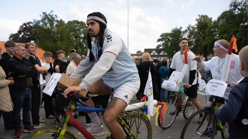 Cykeloptog. Bachs Foto