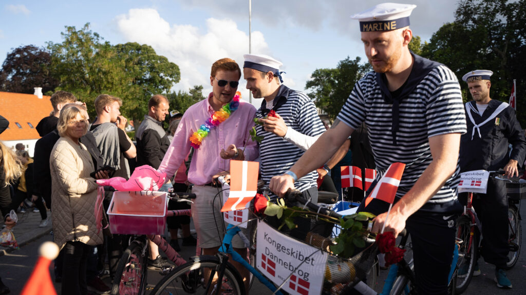 Cykeloptog. Bachs Foto