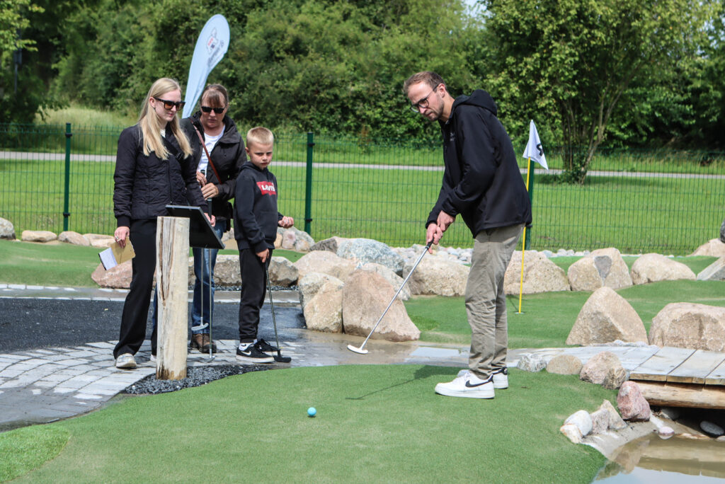 Minigolfbane. Foto: Ole Kæhler