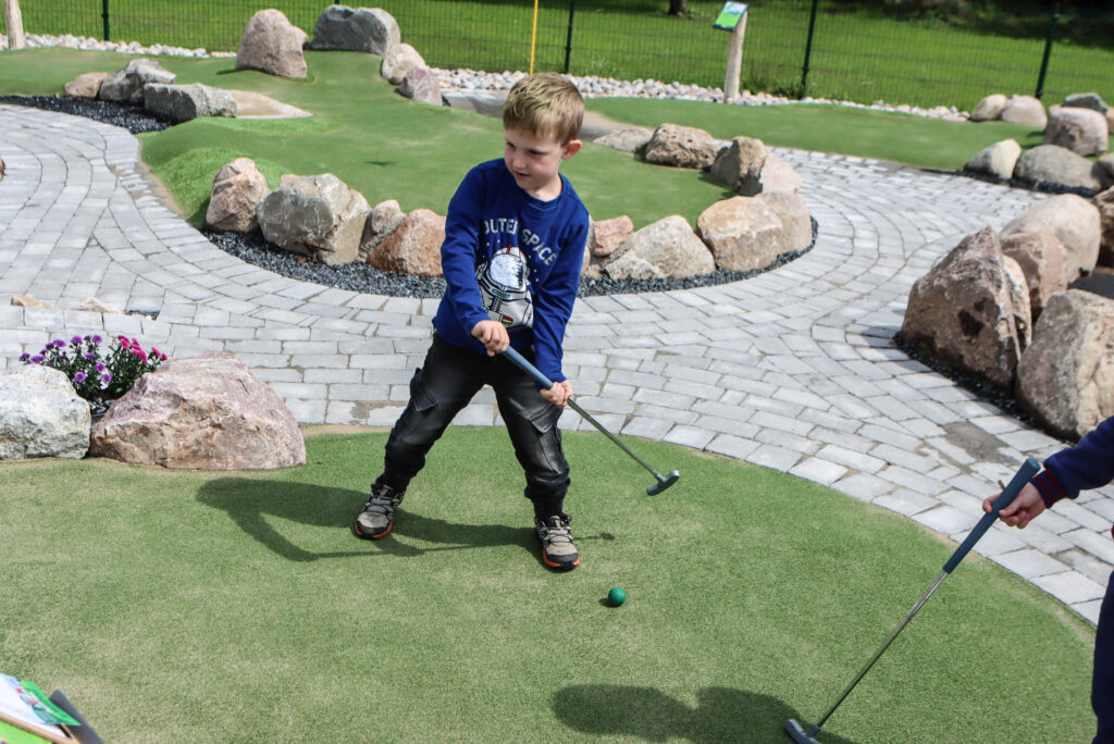 Minigolfbane. Foto: Ole Kæhler